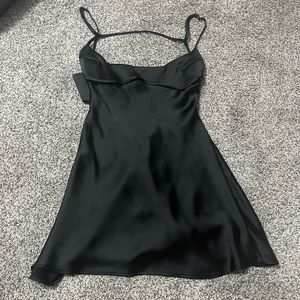 Zara Satin Mini Dress